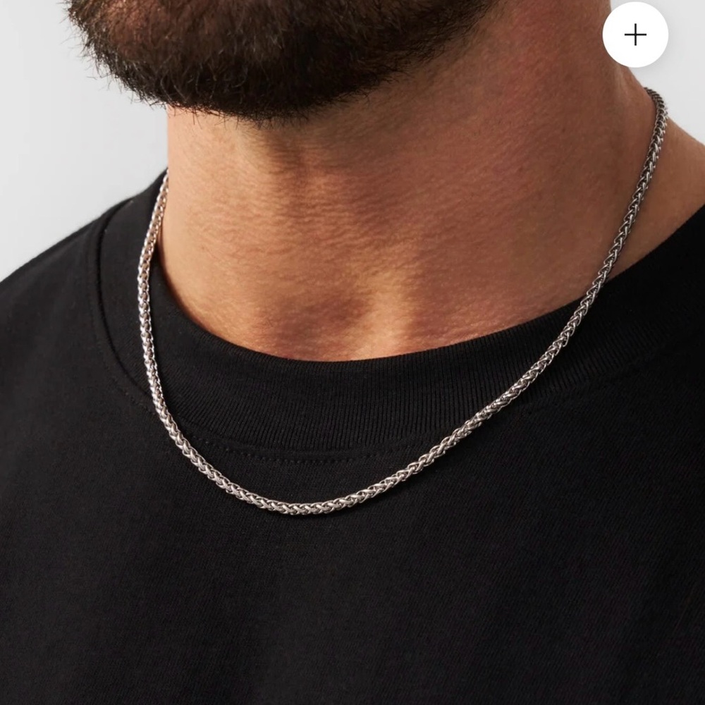 CRAFTD Wheat (Silver) 3MM Necklace